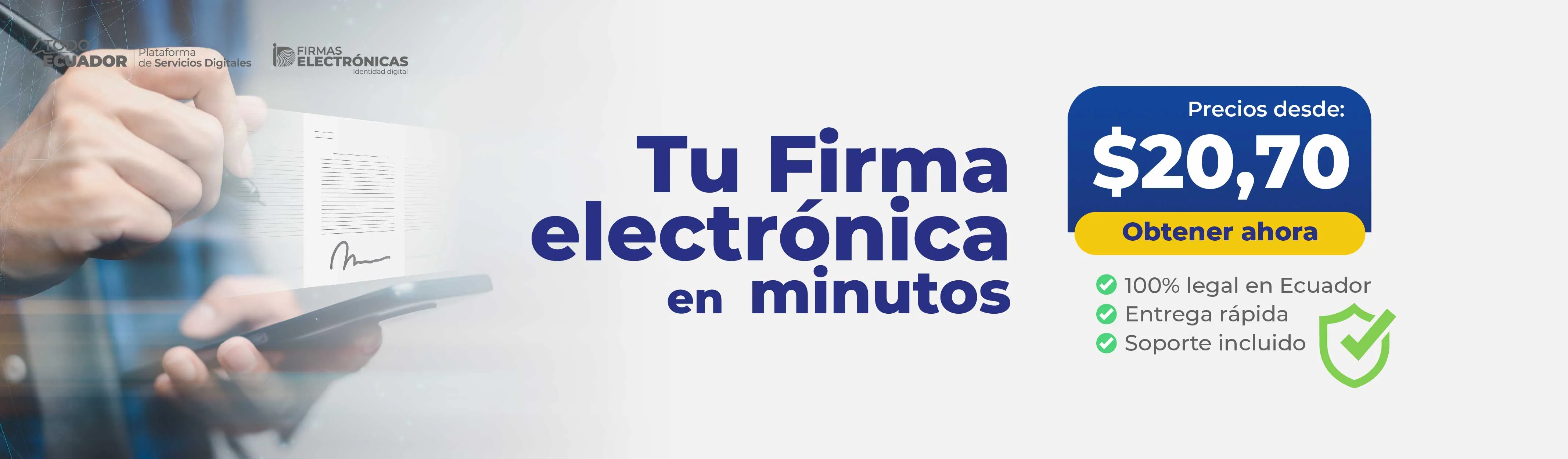 Firma digital segura para SRI Ecuador