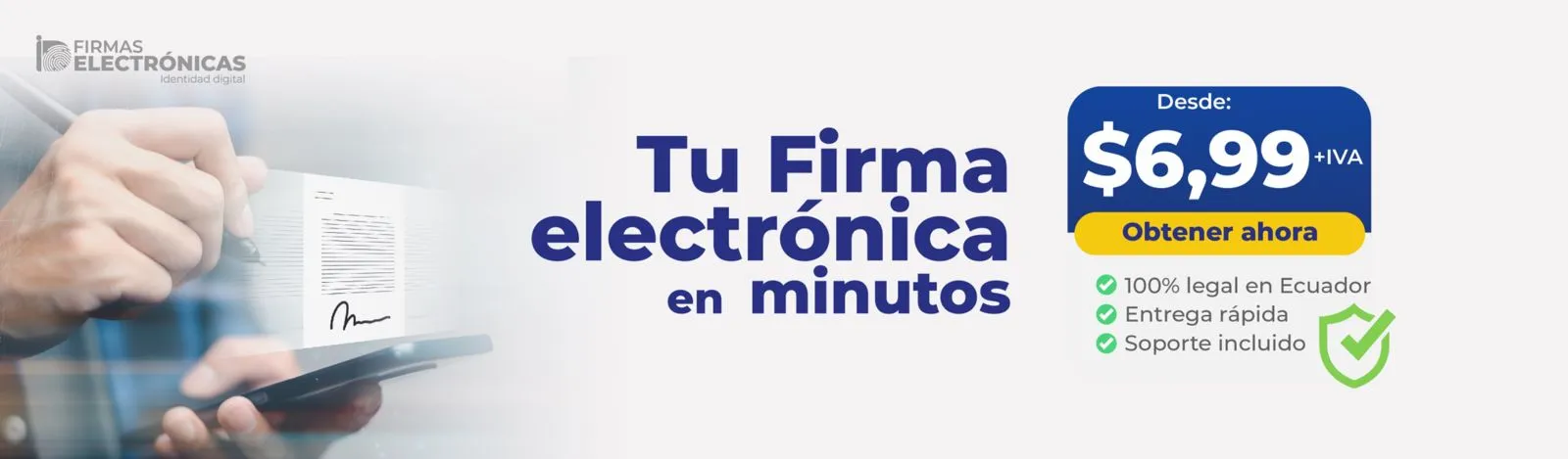 Firma digital segura para SRI Ecuador